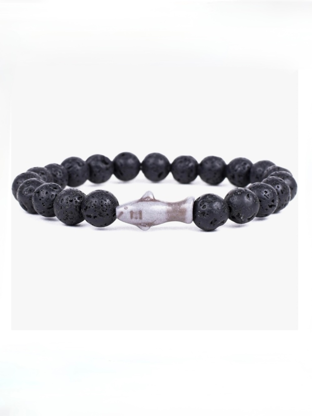 Women's Beaded Shark Bracelet